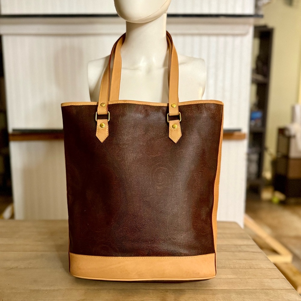 Etro Brown and Tan Tote Bag - Picture 4 of 15